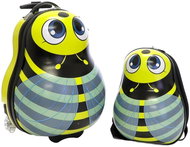 Child suitcase with backpack T-class 3936 , 25l + 15l (bee-black) - Children's Lunch Box