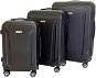 Sada 3 kufrov T-class 796, M, L, XL, ABS, TSA zámok (čierna) - Sada kufrov