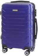 T-class 618, size. M, TSA lock, (matte blue), 55 x 37 x 21cm - Suitcase