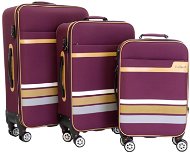 Set of 3 cases T-class 321, M, L, XL, TEXTILE+GIFT (purple) - Case Set
