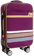 T-class 321, size. M, TEXTILE, (purple), 59 x 38 x 21 -26cm - Suitcase