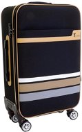 T-class 321, size. L, TEXTILE, (black), 70 x 42 x 24 -30cm - Suitcase