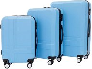 Sada 3 kufrov T-class TPL-3011, M, L, XL, ABS, (modrá) - Sada kufrov