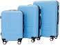 Set of 3 cases T-class TPL-3011, M, L, XL, ABS, (blue) - Case Set