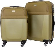 Set of 2 cases T-class 1424, M, L, with weight and USB, (champagne) - Case Set