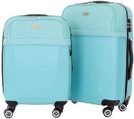 Set of 2 cases T-class 1424, M, L, with weight and USB, (blue) - Case Set