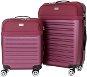 Set of 2 cases T-class 1610, M, L, with weight and USB, (burgundy) - Case Set