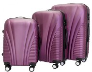 Set of 3 cases T-class TPL-3008, M, L, XL, ABS, (purple) - Case Set