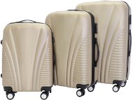 Set of 3 cases T-class TPL-3008, M, L, XL, ABS, (champagne) - Case Set