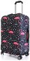 Trunk cover T-class (flamingos) Size M (trunk height approx. 55cm) - Luggage Cover