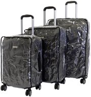 Set of 3 T-class suitcase covers (transparent) - Luggage Cover