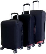 Set of 3 T-class suitcase covers (black) - Luggage Cover