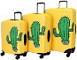 Obal na kufor T-class® Súprava 3 obalov na kufre kaktus - Obal na kufr