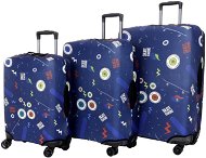 T-class® Sada 3 obalů na kufry skate - Luggage Cover