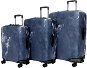 T-class® Sada 3 obalů na kufry šedá - Luggage Cover