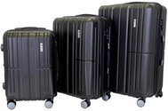 T-class® Sada 3 kufrů 3030, černá - Case Set