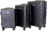 T-class® Sada 3 kufrů 618 matná černá - Case Set