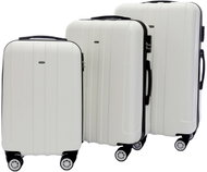T-class® Sada 3 kufrů 902 bílá - Case Set