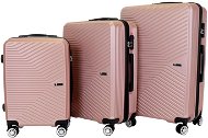 T-class® Sada 3 kufrů VT21111, růžová - Case Set
