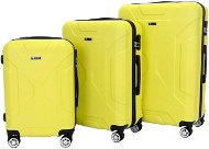 T-class® Sada 3 kufrů VT21121, žlutá - Case Set