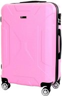 T-class® Cestovní kufr VT21121, růžová, L - Cestovní kufr