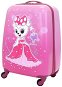 Detský kufor T-class® Detský palubný kufor 18" 3464, Princezná-ružová - Dětský kufr