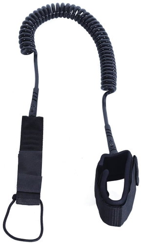 VIC Paddleboard safety rope Enero 275 cm black - Strap - Main image