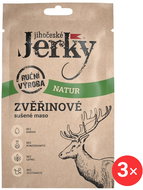 Jihočeské Jerky Zvěřinové natur 3 x 20 g - Dried Meat