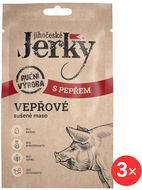 Jihočeské Jerky Vepřové s pepřem 3 x 20 g - Sušené maso