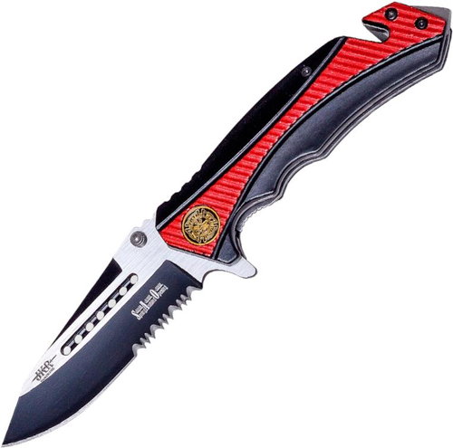 JKR Closing knife, fireman's knife, aluminium - Pocket Knife - Main image