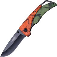 JKR Zavírací nůž, kamufláž, zeleno-oranžový - Nůž