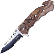 JKR Closing knife, 8 cm, natural camouflage, aluminium - Pocket Knife