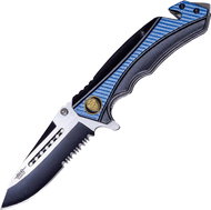 JKR Folding knife, 8,5 cm, police, aluminium - Pocket Knife