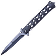 JKR Closing knife, 10 cm, aluminium, black - Pocket Knife