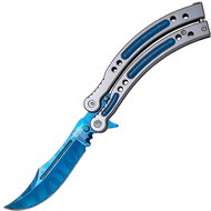 JKR Counter Strike GO bow tie 10 cm, blue - Butterfly Knife