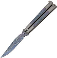 JKR Butterfly aluminium 102 cm, colour motive - Butterfly Knife