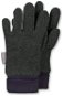 Sterntaler Project PURE prstové fleece tmavě šedé 4331410, 3 - Zimní rukavice