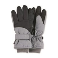 Sterntaler chamois finger THINSULATE light grey velcro over wrist, cuff 4322110, 3 - Winter Gloves