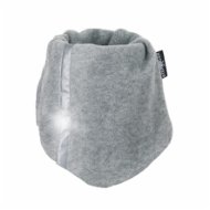 Sterntaler kruhová, Pure, fleece, do cípu, reflexní proužek, šedá 4221850, S - Šála