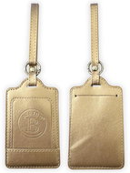 Bertoo luggage tag gold PU - Luggage Tag