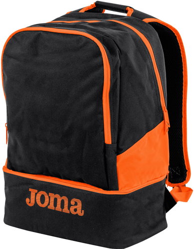 Joma Backpack Estadio III black-orange - Sports Backpack - Main image