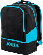 Joma Backpack Estadio III black-flourescent turquoise - Sports Backpack