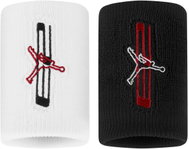 Jordan Jumpman Wrist Wraps Black/White/Red 2 pcs - Wristband