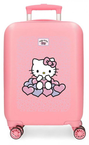 Joummabags Hello Kitty 50 cm, heart, pink - Suitcase - Main image
