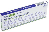 JoyTest 8v1 Test na drogy ze slin Thc Met Amp Coc Mdma Mop Bzo Ket 1 ks - Home Test