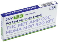 JoyTest 8v1 Test na drogy z moči Thc Met Amp Coc Mdma Mop Bzo Ket 1 ks - Home Test