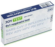 JoyTest 8v1 antigenní test Covid Chřipka A+B RSV Adenovirus hMPV Parainfluenza Rhinovirus 1 ks - Home Test