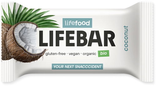 LIFEFOOD Lifebar coconut bar RAW BIO - Raw Bar - Main image