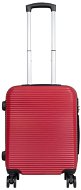 Monopol Cestovní kufr na kolečkách Malaga skořepina, 37 L, červená - Kufr