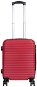 Monopol Cestovní kufr na kolečkách Malaga skořepina, 37 L, červená - Kufr